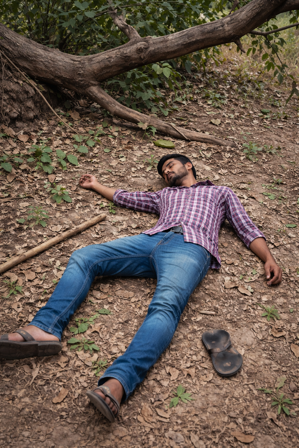 ଗଛରୁ ଡ଼ାଳ ହାଣୁଥିଲେ, ଅସାବଧାନତା ଯୋଗୁ ଖସି ପଡ଼ି ଚାଲିଗଲା…